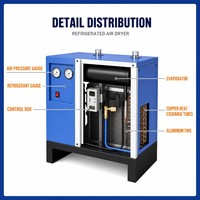 Sécheur d'air comprimé réfrigéré stationnaire sans huile de haute qualité pour machine de soufflage de bouteilles PET 2,6 m/30 MPa
