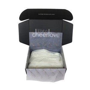 Carton gris + matériau ondulé, emballage cosmétique brun doux, emballage standard, boîte à café, papier kraft, carton plié pour savon - Product Image 2