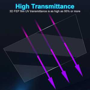 Película FEP/NFEP de Tamaño Personalizado, Alta Transparencia, Compatible con Anycubic <span class=keywords><strong>Photon</strong></span> <span class=keywords><strong>Mono</strong></span> X, Elegoo Saturn, Phrozen Sonic Mighty <span class=keywords><strong>4K</strong></span> LCD/DLP 3D - Product Image 3