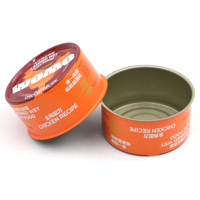 634 # petite boîte de conserve en métal de viande de thon vide recyclable pour la mise en conserve