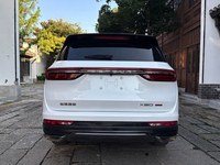 Jetour X90 2021 2022 2023 SUV automatique de taille moyenne, sièges en cuir foncé, image panoramique à 360°, voiture d'occasion