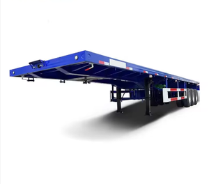Semi-remorque à plateau plat sur mesure, 2/3 essieux, pour le <span class=keywords><strong>transport</strong></span> <span class=keywords><strong>de</strong></span> conteneurs et <span class=keywords><strong>de</strong></span> marchandises volumineuses, expédition mondiale - Product Image 6