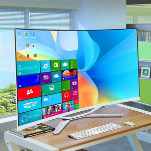 PC All-In-One Curvo da 32 Pollici con Display LCD, 8GB/16GB/32GB RAM, 512 GB SSD, Processore Core <span class=keywords><strong>I7</strong></span>/I5, <span class=keywords><strong>Computer</strong></span> All-In-One di Alta Gamma - Product Image 1