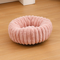 Nichoir pour chien, maison pour animaux de compagnie chaude en hiver, grande taille pour toutes les saisons, fermée, amovible, lavable, nid sûr pour chats
