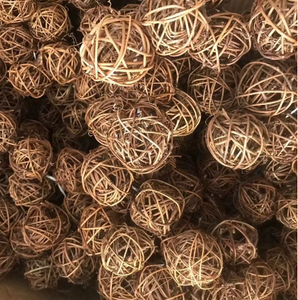 Tự Nhiên Wicker Khô Grapevine Nho Quả Bóng Hình Hoa Bình Phụ Wedding Đảng Bảng Trang Trí Giáng Sinh X'mas Vườn - Product Image 3