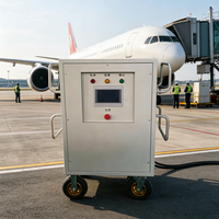 Unité d'alimentation au sol pour l'aviation triphasée 390 kVA 400 Hz, entrée 380 V CA, convertisseur de fréquence GPU 115 V/220 V/380 V/400 V/450 V pour aéroport