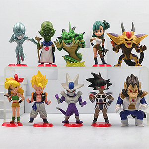 <span class=keywords><strong>Figurines</strong></span> d'action d'anime japonais Goku Gohan Vegeta en PVC, <span class=keywords><strong>mini</strong></span> <span class=keywords><strong>figurines</strong></span>, jouet, dessin animé Saiyan Goku Super Saiyan pour les fans d'anime - Product Image 2