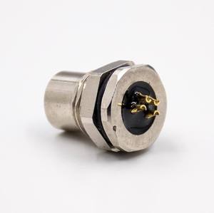 Bi-Win สีดำกันน้ำแผง M8วงกลมและอะแดปเตอร์ตรงติดตั้งด้านหลังทนต่อแรงกระแทกและการสั่นสะเทือน - Product Image 1