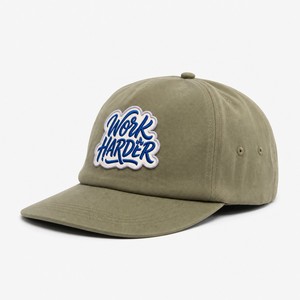 Gorra de Béisbol de 6 Paneles con Etiqueta Tejida con Logotipo Personalizado, Visera Curva de Sarga de Algodón, Patrón de Letras, Unisex, Ajustable, Deportiva, Venta al Por Mayor - Product Image 1
