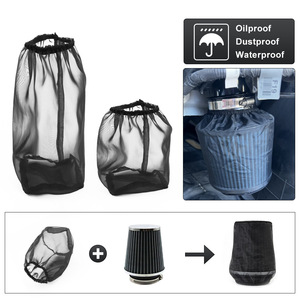 Couvercle anti-poussière pour filtre à air de voiture, YC102015-SBK, résistant à l'huile et à l'eau, pour mise à niveau et rénovation - Product Image 1