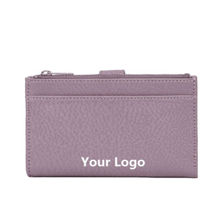 Portefeuille élégant en cuir pour femmes, vente en gros de portefeuilles courts pour femmes, porte-cartes pour femmes avec étiquette privée - Product Image 1