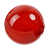 Grosir kualitas tinggi 2 3 5 5 6 8mm bulat batu permata merah batu akik batu turmalin manik-manik permata Natural Ruby Beads untuk membuat perhiasan