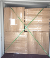 Panneaux WPC couleur bois, feuilles plastiques, panneaux bois-plastique 18mm, porte WPC 28mm 27mm