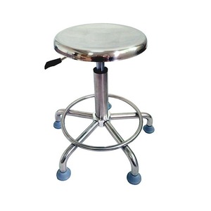 Joyful Abundance Stainless Steel Medical <b>Stool</b> Slv-D4015 Round <b>Adjustable</b> Height Hospital Lab Use - Product Image 2
