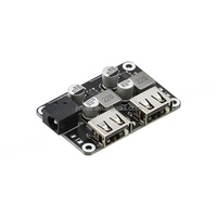 Placa de Desarrollo de Reducción de Voltaje para Carga Rápida Dual USB 6-30V12V24V a QC3.0 HWFCP para Carga de Teléfonos en el Coche