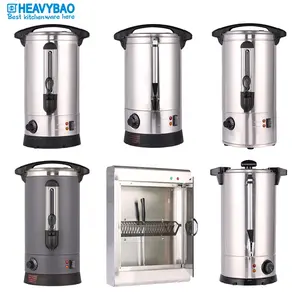 Stainless Steel Electric Drinking Hot Water Heater Coffee Maker Tea Warmer Heating Element Catering Urns Wine Boiler