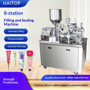 <span class=keywords><strong>Machine</strong></span> <span class=keywords><strong>de</strong></span> <span class=keywords><strong>remplissage</strong></span> et <span class=keywords><strong>de</strong></span> scellage <span class=keywords><strong>de</strong></span> tubes <span class=keywords><strong>à</strong></span> ultrasons semi-automatique <span class=keywords><strong>de</strong></span> haute précision pour nettoyant visage, crème cosmétique, produits alimentaires - Product Image 2