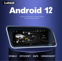 Kabelloser CarPlay Android 12 Touchscreen Autoradio-Bildschirm für Audi Q5 2009-2016 mit WLAN, 4G SIM, Bluetooth, GPS und Auto-Multimedia