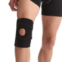 नि: शुल्क नमूने कस्टम रनिंग संपीड़न घुटने गार्ड खेल घुटने संभालो समर्थन खुला वुटने की चक्की घुटने पैड बेल्ट
