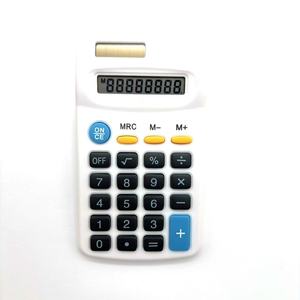 Regalos Promocionales para Centros Comerciales, Calculadora Solar de Plástico Personalizada de 8 Dígitos con Doble Alimentación - Product Image 2