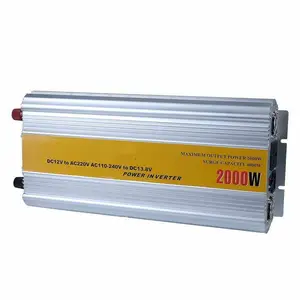 power inverter 2000w 12v 24v 220v with battery charger