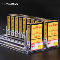 Poussoirs automatiques pour cigarettes HONGDIAN, présentoirs à cigarettes pour magasins de proximité, présentoirs à cigarettes pour supermarchés, poussoirs pour étagères