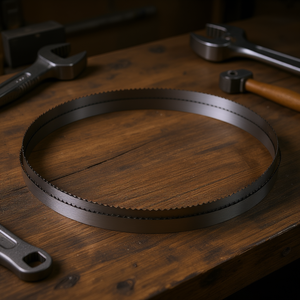 Hoja de sierra de cinta de acero al carbono de alta resistencia SK5, 150 pulgadas, 4 TPI, 0.75 pulgadas de ancho, para corte de metal, repuesto para uso industrial - Product Image 2