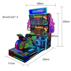 Máquina de Juegos de Carreras para Simulador de Conducción; Plataforma de Simulación de Conducción; Equipo de Entretenimiento Interactivo - Product Image 2