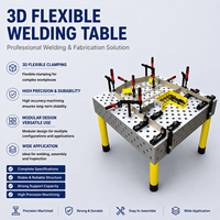 Table de fabrication en fonte D16 1200*2400, plateforme de soudage 3D nitridée équipée de kits de fixation standard