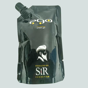 Bolsa de boquilla líquida de PE reciclable de 250ml con impresión de huecograbado para el cuidado personal bolsa de recarga de crema de loción para el cabello - Product Image 2