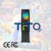 Kiosque de Rédemption de Billets QR en Libre-Service TCK2100 Pyramid PHX, Terminal de Rédemption de Monnaie, Construction en Acier pour Machine de Jeu d'adresse