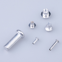Rivets semi-tubulaires à tête personnalisée - Multi-matériaux Acier inoxydable Aluminium Classe 8 Grade Conforme à la norme ISO Finition personnalisée