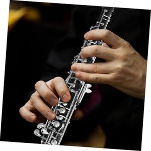 <span class=keywords><strong>Oboe</strong></span> <span class=keywords><strong>de</strong></span> 22 llaves en Do, semiautomático, con llaves plateadas niqueladas, para interpretación, nivel principiante, examen, <span class=keywords><strong>instrumento</strong></span> <span class=keywords><strong>de</strong></span> <span class=keywords><strong>viento</strong></span> <span class=keywords><strong>de</strong></span> madera, color negro. - Product Image 5