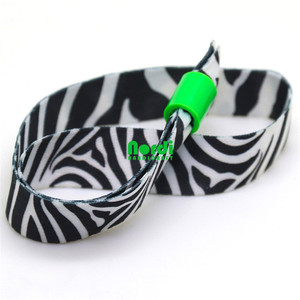 Rifornimenti del partito tessuto wristband tessuto articolo da regalo per il regalo <span class=keywords><strong>di</strong></span> natale per la cerimonia nuziale per evento - Product Image 3