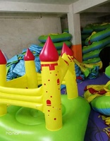 Offres Spéciales intérieur petite taille gonflable lune rebond enfants sautant château jouets pour enfants dans la cour
