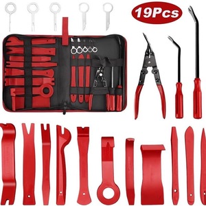 19 cái TRIM loại bỏ công cụ, Fastener Remover Công cụ <span class=keywords><strong>Kit</strong></span> nội thất ô tô nhựa Pry <span class=keywords><strong>kit</strong></span>, cửa xe Bảng điều chỉnh công cụ đài phát thanh tự động Clip plie - Product Image 3