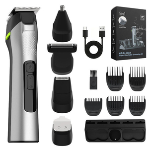 Recortadora de Pelo Todo en Uno para Hombre, Kit de Aseo, Afeitadora Eléctrica para Barba, Recortadora Facial, Corporal, de Cejas, Nariz y Orejas - Product Image 2