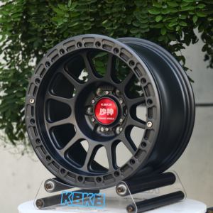 KBKB черные настоящие диски с 5/6 отверстиями, колесные диски 16 17 18 20 дюймов, запчасти для автомобилей 4x4, внедорожные диски для D-MAX пикапа Hilux - Product Image 2