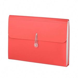 13 Pockets A4 Paper <b>Document</b> Organizer Expanding File <b>Folders</b> Accordion File Holder with Elastic Buckles Closure - Product Image 5