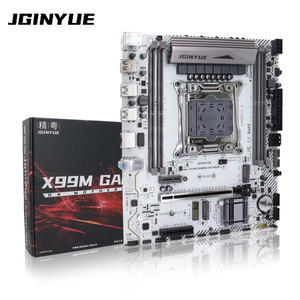 Jginyue X99 Bo mạch chủ LGA 2011 Intel Xeon E5 V3/V4 CPU DDR4 bốn kênh M.2 NVMe <span class=keywords><strong>SATA</strong></span> Wifi x99m chơi game D4/argb - Product Image 4
