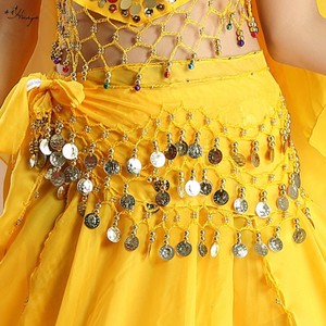 Festival Clothing Ecoparty Women's Belly Dance Hip <strong>Scarf</strong> Performance Outfits Skirt - Product Image 2