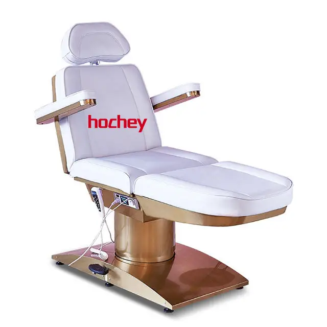 HOCHEY mobili per saloni di bellezza hotsale lettino di bellezza di lusso lettino da massaggio dorato lettino spa