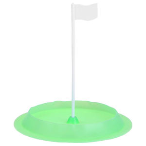 Nouvelle Arrivée : Coupelle de Golf Portable en Silicone pour l'Entraînement à Domicile et au Bureau, Aide à l'Entraînement de Golf Toutes Directions, Plaque de Putting Intérieure avec Drapeau - Product Image 6
