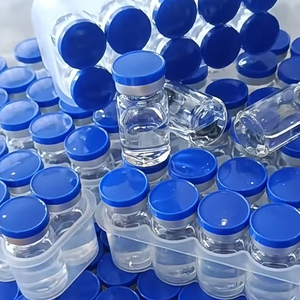 Poudre de tripeptide de cuivre Ghk Cu, matière première cosmétique, haute pureté, en vrac, peptide de cuivre bleu pour sérum - Product Image 1