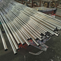Liste de prix des tuyaux en acier inoxydable Haoguang 301 304 304L 321 316 316L de diamètre 0,5 1 2 3 4 6 8 9 10 12 14 24 pouces, épaisseur 2 mm