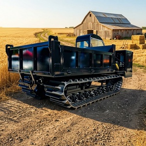 Nuevo <span class=keywords><strong>Dumper</strong></span> Hidráulico de Orugas de 6 Toneladas, Directo de Fábrica, Transportador Todoterreno con Orugas para Montaña, Minería y Granja - Product Image 4