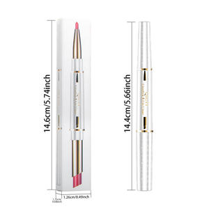 Hot Selling <span class=keywords><strong>2</strong></span> in 1 Lip Liner Wasserdicht Milde Zutaten Schnellt rockn ender Lippenstift Farbe Langlebiger Lip liner Pen - Product Image 5