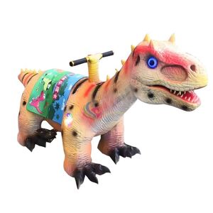 Voiture tamponneuse électrique populaire pour enfants, en forme de dinosaure, à batterie, en silicone et acier, pour parcs d'attractions intérieurs/extérieurs, capacité 150 kg - Product Image 1