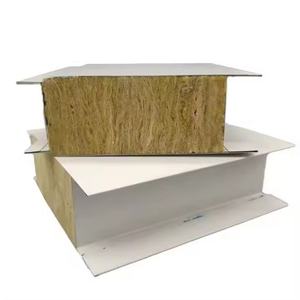 Couleur acier 50mm isolé EPS/<span class=keywords><strong>laine</strong></span> <span class=keywords><strong>de</strong></span> roche panneau sandwich en aluminium PU polyuréthane toit mur - Product Image 5