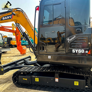 Performances à coût élevé 90% nouvelles excavatrices utilisées par SY60-9 de Sany d'opération flexible utilisées pour la construction municipale - Product Image 3